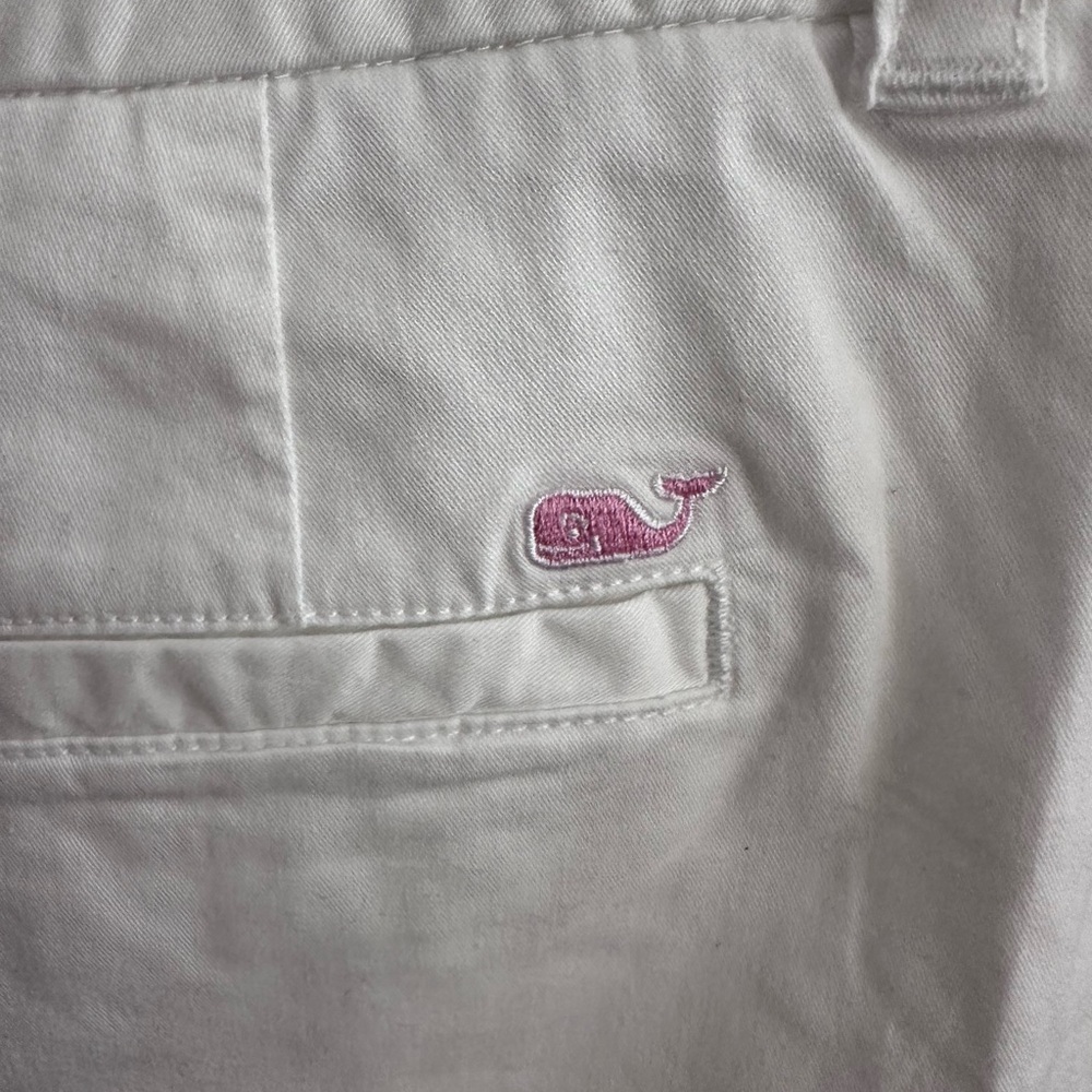 Vineyard vines White Button-Front Mini Skirt - Picture 3 of 4